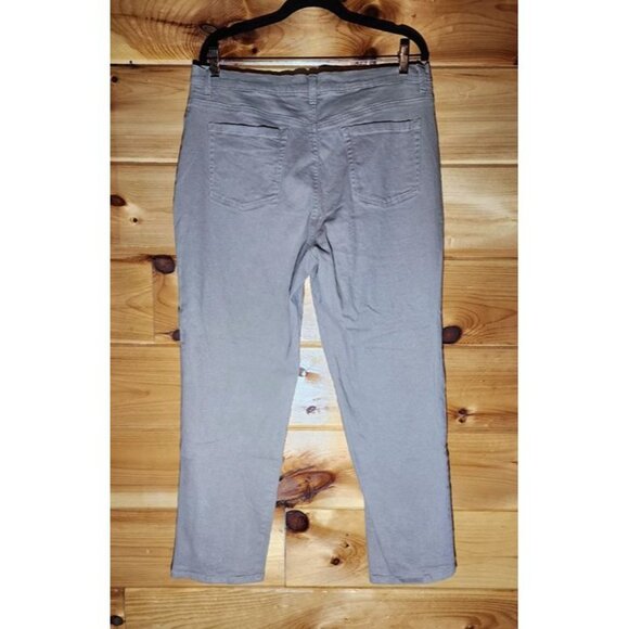 Gloria Vanderbilt Amanda Jeans in Tan Plus Size 16 - Picture 2 of 8